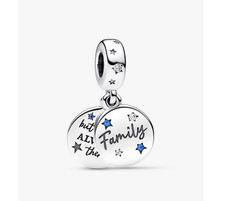 Pandora 792987c01 Charm Pendente Doppio Famiglia
