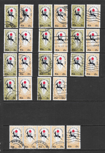 Set sudafrica scott - sudafrica, 354