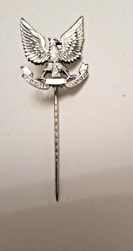 Spilla fregio militare argento - fregio,