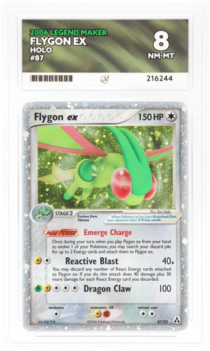 Flygon holo legend maker - holo, ex