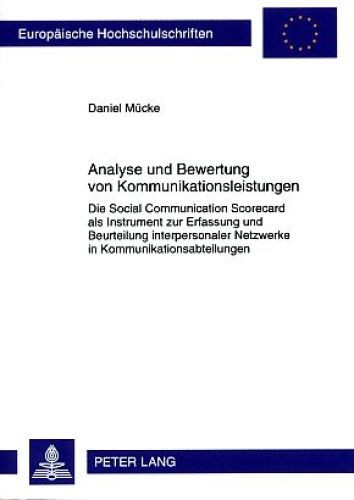 Analyse und bewertung von - analyse,