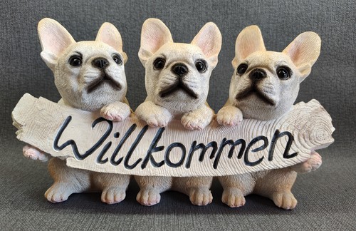 Insegna benvenuto bulldog - insegna,