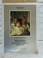 Segni simboli Festa Medievale - Ente Quintana - Ed. Carisap Ascoli Piceno - 1966