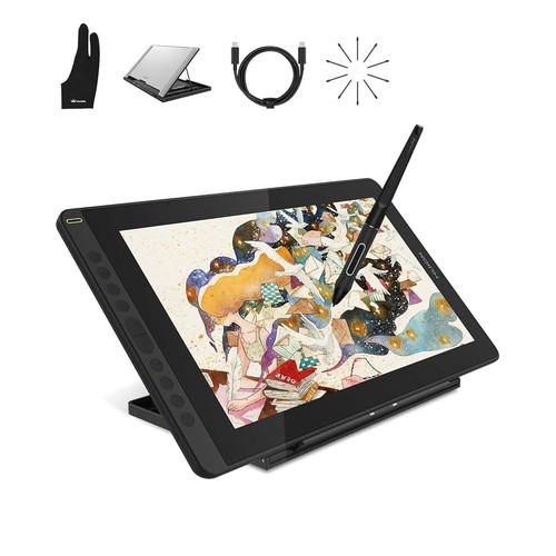 Huion kamvas 2021 - kamvas, (blu)