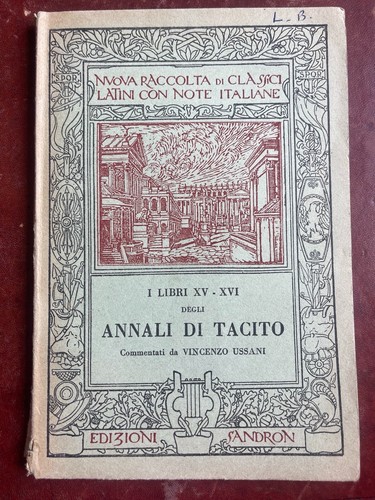 Tacito annali libri - tacito,