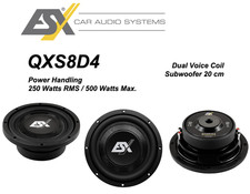 ESX QXS8D4 subwoofer piatto 20