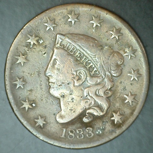 Moneta 1833 coronetta grande - coronetta,