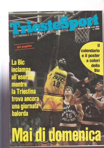 Trieste sport 1983 - 1983, bic
