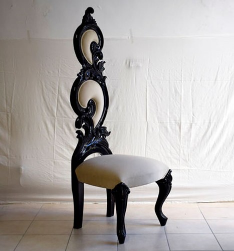 Sedia decoro in legno - in,
