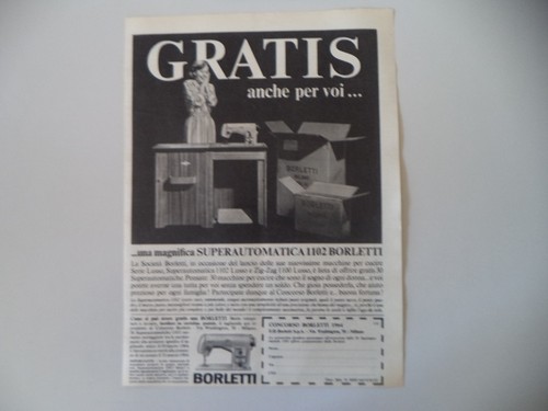Advertising pubblicità 1964 - advertising,