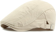 Coppola Basco Uomo Vintage Coppola Uomo Estiva Flat Cap Regolabile Newsboy Caps