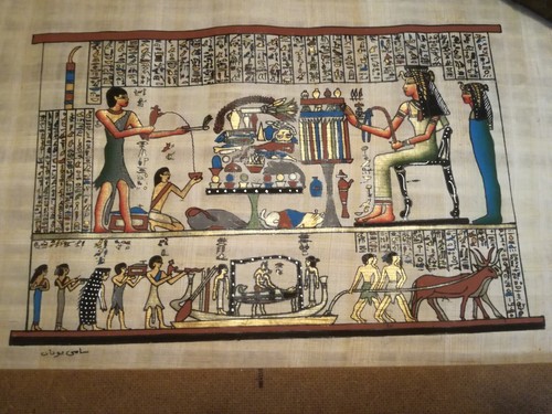 Papiro egiziano disegno - 32),