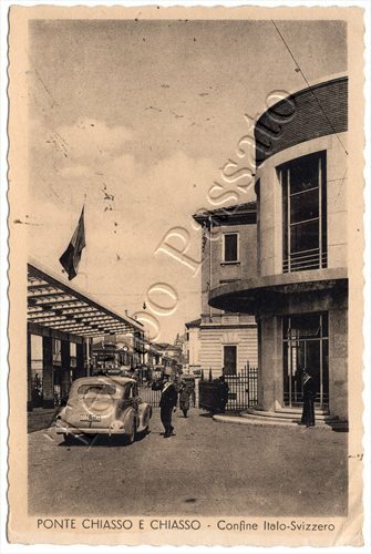 Cartolina ponte chiasso - ponte,