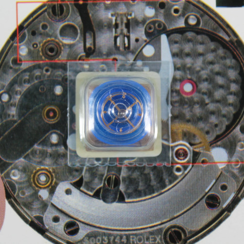 New rolex 4130 - 4130-432, bilanciere