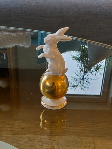Figurina rosenthal coniglio - rosenthal, su