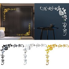 3D Specchio Fiore Rimovibile
