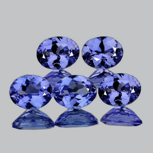 Tanzanite viola blu ovale - , 5x4