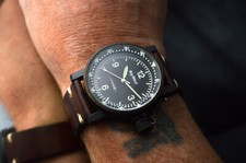 KEY WEST BY DPW RARE/UNIQUE TYPE 88 MILITARY AUTOMATIC PVD WATCH UHR MONTRE 38MM