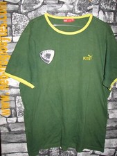 Vintage Bolt Marley Puma Jamaica football rock cotton jersey shirt maillot '90s