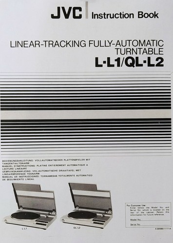 Jvc giradischi - jvc, l-l1/ql-l2