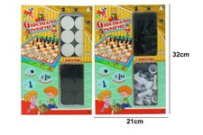 Gioco da Tavola Dama e Scacchi