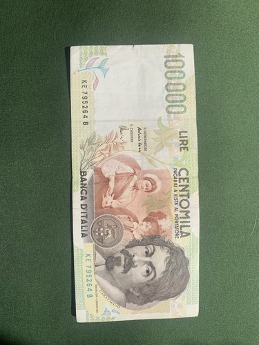 Banconota repubblica italiana - banconota,