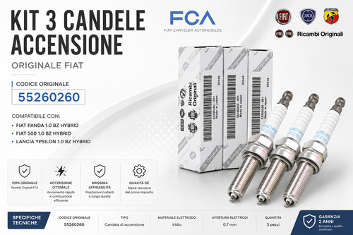 Candele originali mopar - 3,