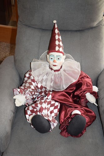 Pierrot vintage clown - pierrot,