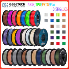 Filamento Geeetech 1,75 mm Silk PLA/ABS+/TPU/PETG/HS-PLA 1 KG/0,5 KG per stampante 3D