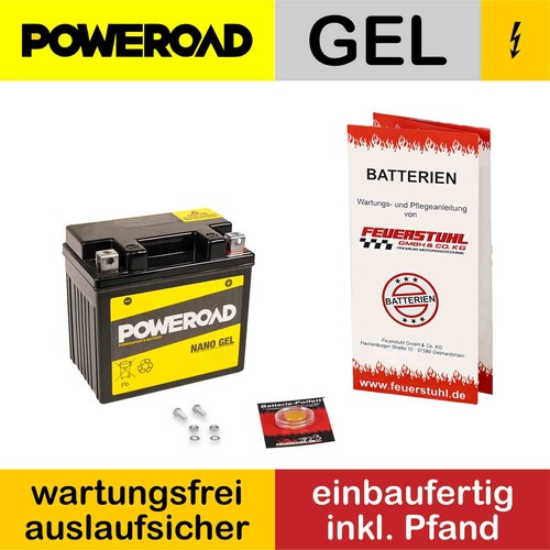Batteria gel honda 125 - batteria,