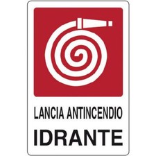 Cartello segnaletico lancia - x,