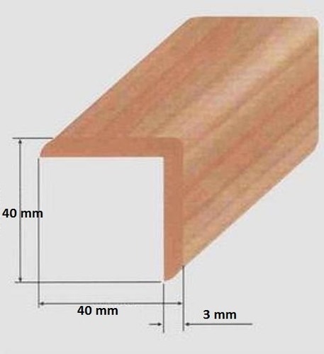 Paraspigolo coprispigolo pvc - paraspigolo,