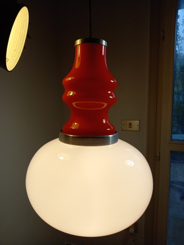 Lampada sospensione vetro - lampada,