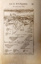 NAPOLI - incisione su rame originale, 1702