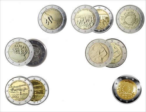 Euro malta commemorativi - 2,