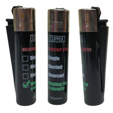 ACCENDINO CLIPPER DA COLLEZIONE SITUAZIONE SENTIMENTALE ASPETTANDO UN MIRACOLO