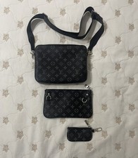 Borsello LV Sacoche Trio Messenger Eclipse Monogram.
