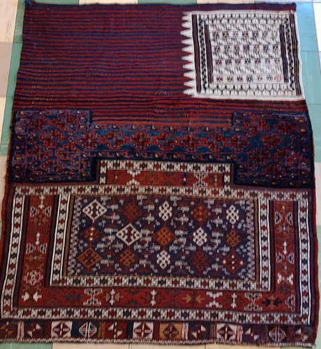 Antico tappeto orientale borsa
