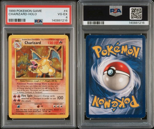 Charizard holo 102 base set - charizard, 4/102