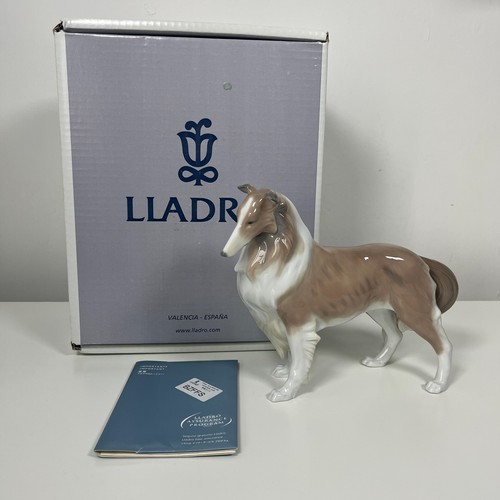 Lladro retired dog - retired,