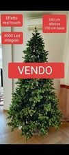Albero di natale realistico Xone con led integrati