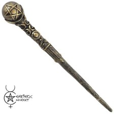 Bacchetta wicca colore bronzo