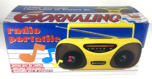 Schneider giornalino radio - schneider,