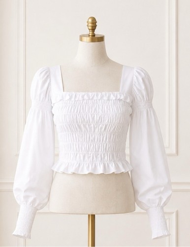 Camicetta choosy bianca crop - choosy,