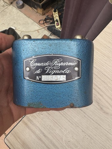 Salvadanaio vintage cassetta - salvadanaio,