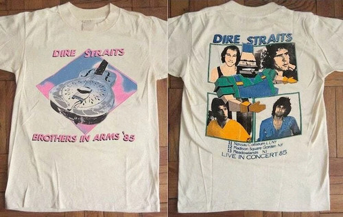 Shirt vintage dire straits - vintage,