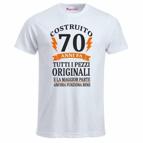 Shirt maglia uomo bianca - t-shirt,