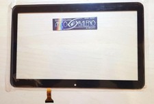 VETRO+ TOUCH SCREEN per TABLET MAJESTIC TAB 911 10.1" +BIADESIVO X DISPLAY NERO