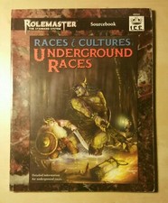 Rolemaster Sourcebook Underground Races & Cultures 5541