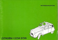 CITROEN 2 CV4 2 CV6 Manuale